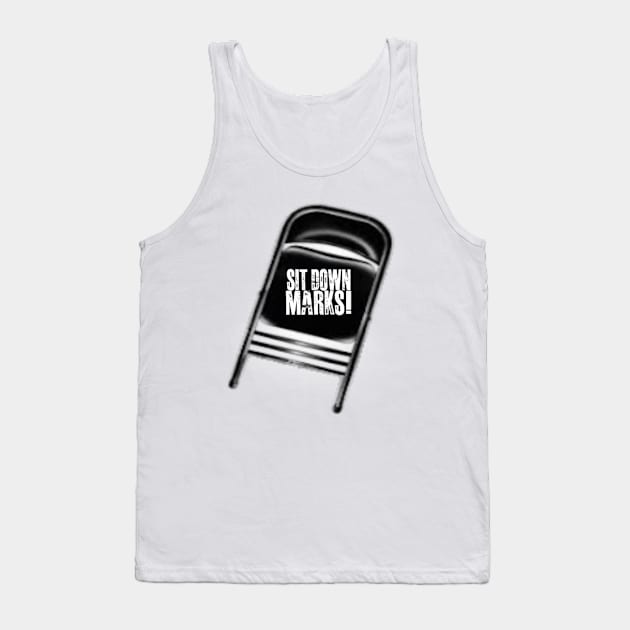 Chair Shot Tank Top by Sit Down Marks